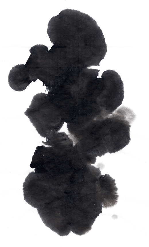 中国风墨迹喷溅渲染ps素材笔刷psd水墨笔触古典古风毛笔笔刷