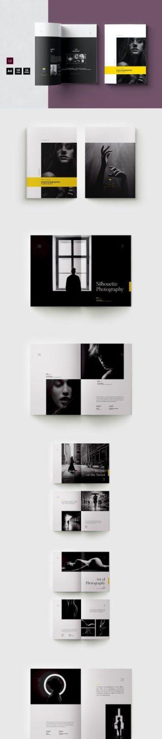版式设计Indesign高端模板画册时尚摄影艺术生活杂志ID素材源文件 – 版式设计网
