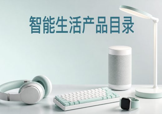 12页智能生活产品目录InDesign模板 特色图片