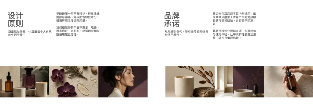 16页高端植萃护理品牌画册InDesign模板 版式预览8