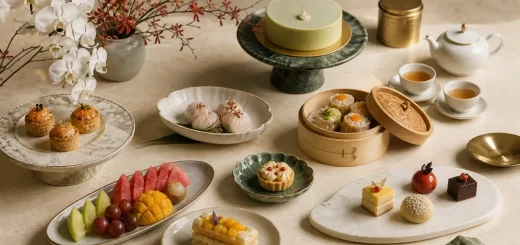 雅宴餐饮服务画册PSD模板 特色图片