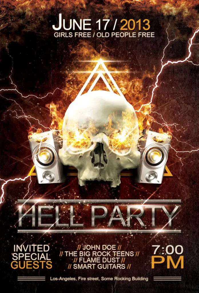 gr-rock-hell-party-flyer-preview